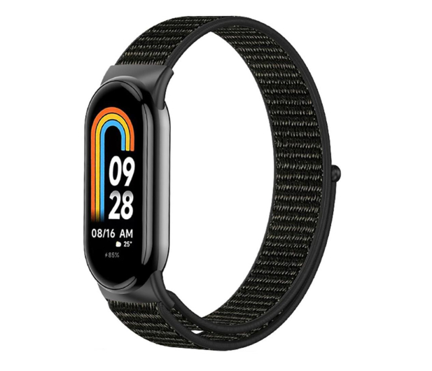 TECH-PROTECT Nylon do Xiaomi Mi Band 8 / 8 NFC black - 1210373 - zdjęcie